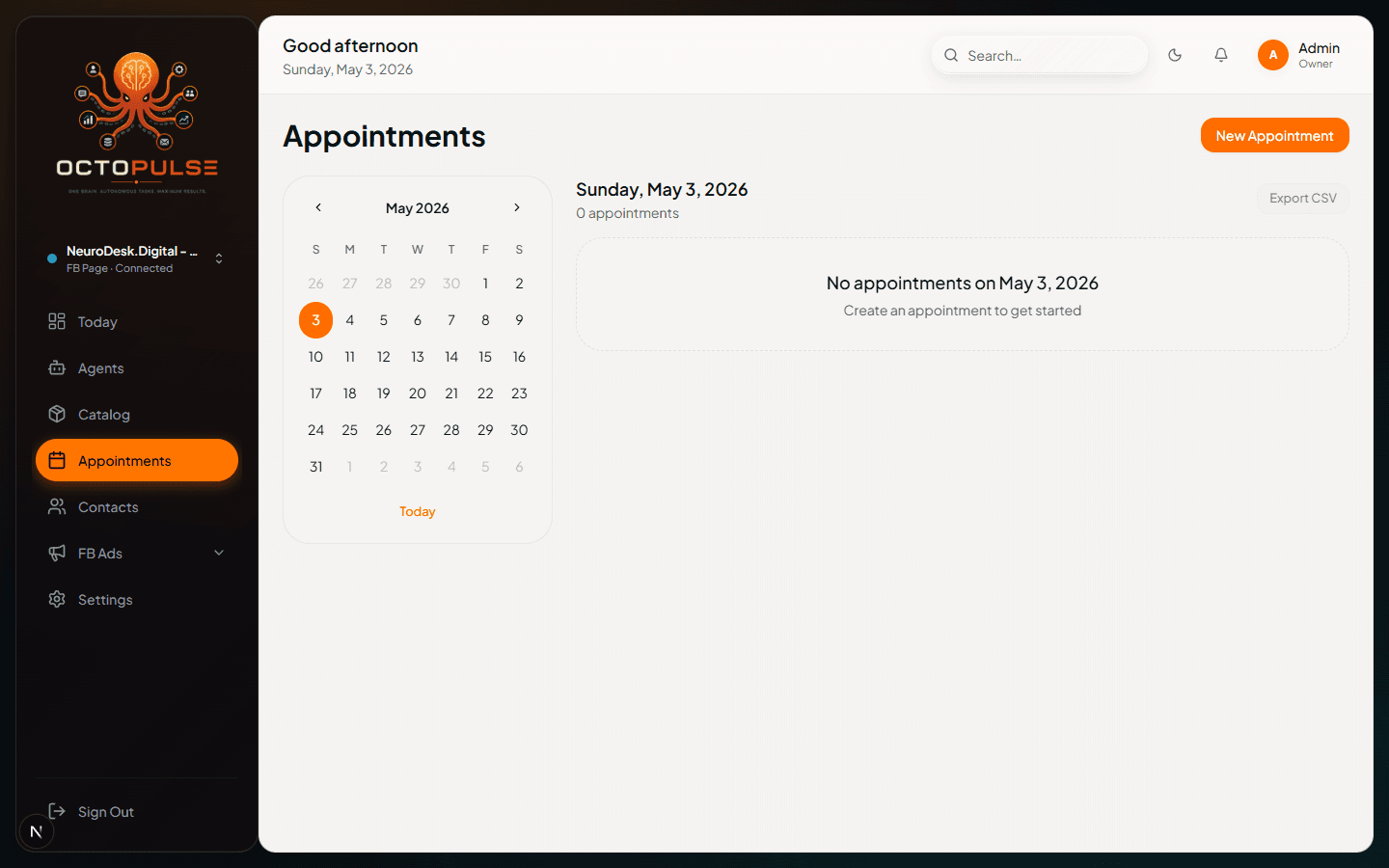Octopulse — Multi-tenant AI Ops Platform — Tenant Workspace screenshot 9