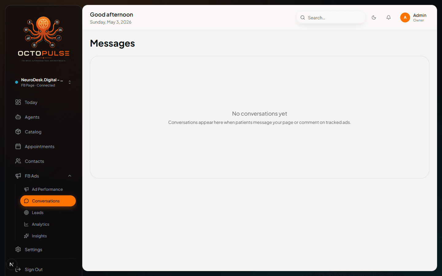 Octopulse — Multi-tenant AI Ops Platform — Tenant Workspace screenshot 11