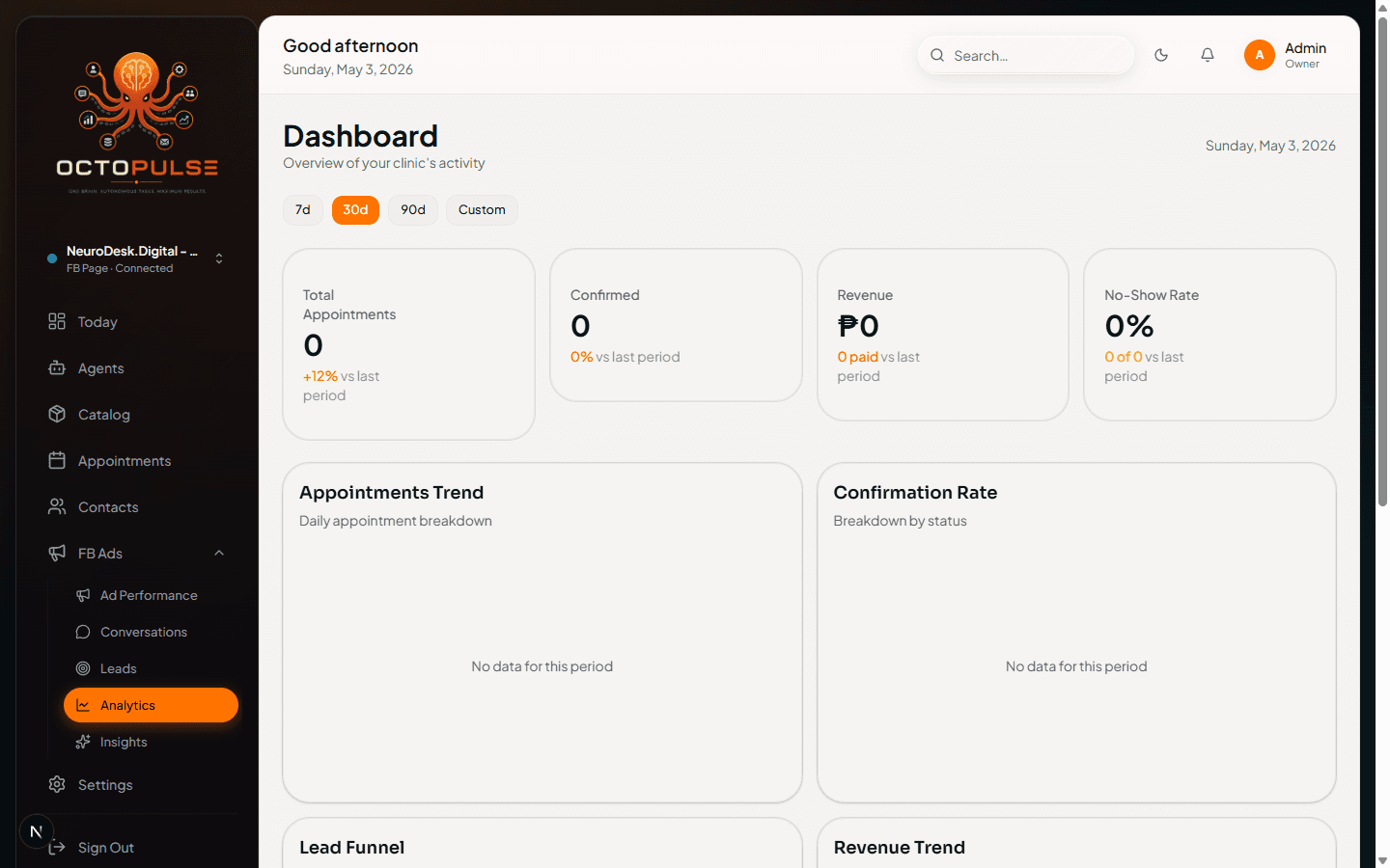 Octopulse — Multi-tenant AI Ops Platform — Tenant Workspace screenshot 14